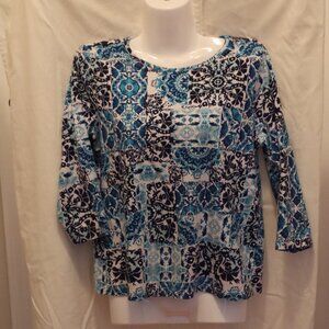 Kim Rogers Petite 3/4 Sleeve Tee